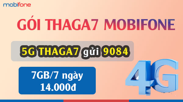 Gói THAGA7 MobiFone – Lướt Web Thả Ga Không Lo Hết Dung Lượng