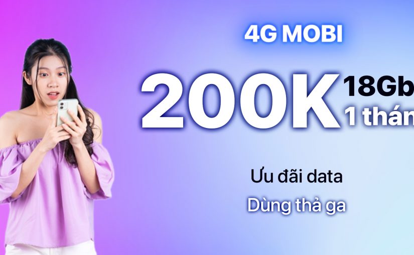 Đăng Ký 4G Mobi 3GB 1 Ngày Dùng Trong 12 Tháng – Gói 12HD200N
