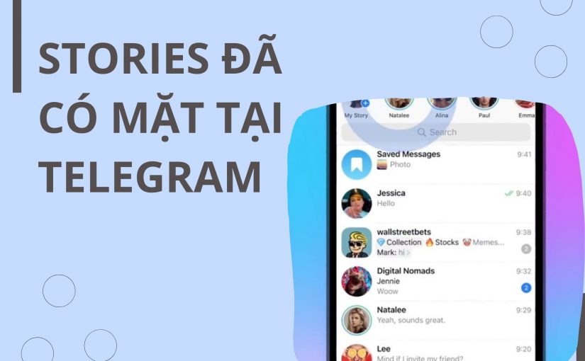 Stories đã có mặt tại Telegram
